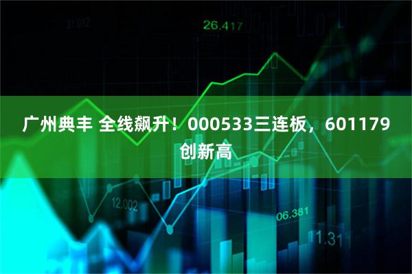 广州典丰 全线飙升！000533三连板，601179创新高