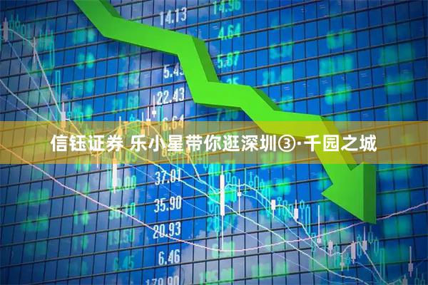 信钰证券 乐小星带你逛深圳③·千园之城